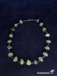 Collar de Jade y Lapizlazuli