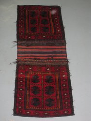 Alforja camellera ( mueble textil ) Afghana mediados S XX. 1, 42 x 0, 52. 9630. Alfombras y Kilims. VENDIDA