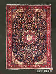 17439-Alf. Jozan, Norte de Persia (Irán). Area de Ferahan, 2,20 x 1,30. Pieza con edad