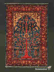 19053-Alf. Ferahan splendour 180 x 118. Replica de piezas persas del siglo XIX. Extra high Quality