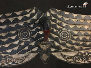 496-Afr. Mascara Bwa mariposa, 182 x 039 cms