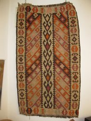 Kilim semiantigüo turco,Anatolia,muy buenos colores.Kilim entero. 0, 95 x 0, 55. 9186, Alfombras y Kilims