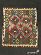 19591-Alf Kilim afghano, moderno 93  x 101 cms