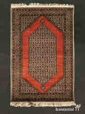 4116-Alf  Alfombra de seda India, 153 x 96 cms