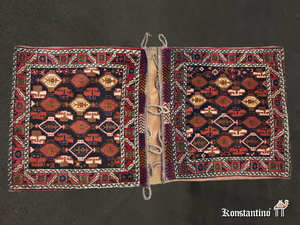 4597-Alf Alforja camellera semiantigua de la tribu Afshar en el Sur de Irán, 136 x 66