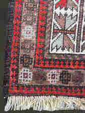 Detalle de esta pieza de la tribu Baluch