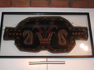 Shasavan horse cover S XIX norte de Irán. 0, 67 x 0,46. 12249. Antigüedades