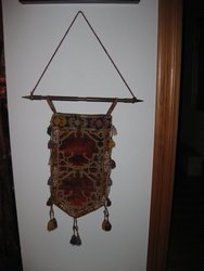 Lakay bag , Baluch S XIX seda. 0, 45 x 0,24. 12227. Antigüedades