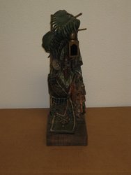 Escultura de los Judios Vieneses. Bergmann. Austria. S XIX. 43 x 19 cms. 74. Antigüedades