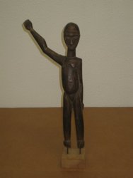 Figura Lobi, Burkina - Fasso. Ant. 0, 37 x 0, 19. Arte africano