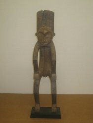 Fig Mbole. R . D del Congo, Ant. 0, 81 x 0, 17. 1173. Arte africano