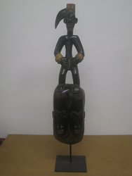 Mascara Baule. Costa de Marfil, Old. 0, 85 x 0, 29. 229. Arte africano