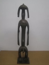 Escultura Mumuye, Old. Nigeria. 1,00 x 0, 16 . 819. Arte africano. Vendida