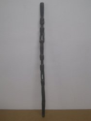 Bastón Baule. C . Marfil. 110 x 0, 05. 33Arte africano