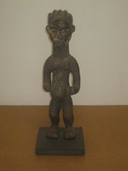 Figura Tshogo,old . Gabón. 0, 50 x 0, 14. 796. Arte africano