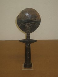 Figura Pupe Ashanti Antigüa. Ghana. 34 cms. 1842C.Arte africano