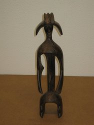 Figura Mamuye, Old. 0, 46 x 0, 11.  928. Arte africano