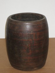 Vasija Beduina- Toma. Liberia. 0,68 x  0, 27. 91. Arte africano