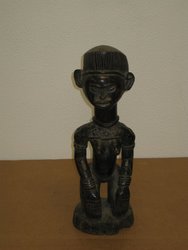 Fig femenina Yoruba, Old. Nigeria. 0, 47 x 0, 15. 320. Arte africano