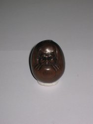 Netsuke madera de boj, Ant.China o Japón , firmado. 4, 5 cms. 2050. Coleccionables