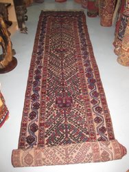 Pieza Afghana Old. 4,45 x 0, 86 - 16800. Alfombras y Kilims.VENDIDA