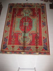 Azeri .Reproducción de cáucaso antigüo.Gran Tintoreria. 1,,93 x 1,52 - 18957. Alfombras y Kilims