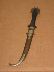 Daga Otomana de  África o norte de Turquia. S. XIX. 40 cms1194. Regalo y decoración