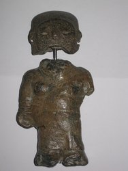 Figura Maya Fragmentada. Antigüa. 6 x 5 cms. 1431. Coleccionables