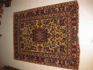 Isphajan antigüo de gran calidad,sutileza incomparable,espléndidos colores,etc.Irán. 2 00 x 1,48 - 13606.Alfombras y Kilims