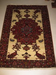 Bakhtiar Chaleshotor.Pieza con edad pero sin uso, Fantastica y muy rara.Persia. 2,09 x  1, 39. 6770. Alfombras y Kilims