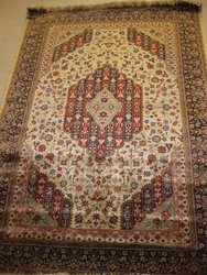 Ghoum de seda 100% Natural. Pieza de maestro. 2,00 x 1, 38. 13666. Alfombras y Kilims . VENDIDA