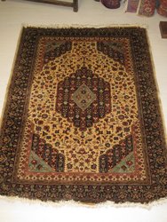 Ghoum de seda natural 100%. 2, 00 x 1, 38.13666.  Alfombras y Kilims. VENDIDA