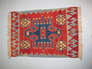 Kilim Turco. Izmir. 0, 97 x 0, 57.Alfombras y Kilims. Vendido