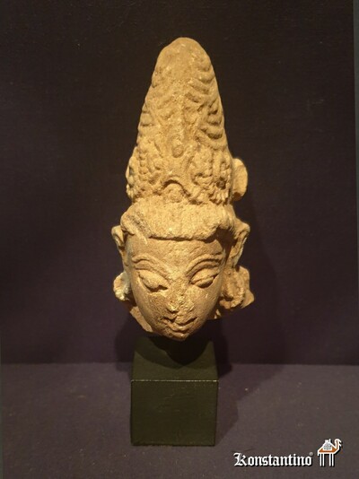 818-H  Busto antiguo de la india  14,5 cms