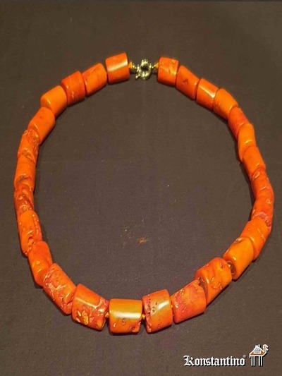 31186-H  Collar de corales del Indico