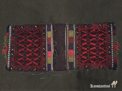 18082-Alf Alforja Baluch, semiantigua, Afghanistan, 61x31