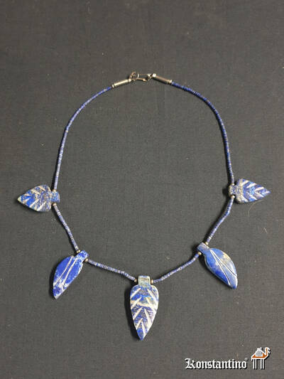 31163-H  Collar de lapislazuli
