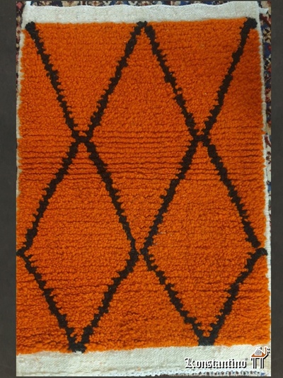 30701-K-No-M Alfombra Marroquí 89x59