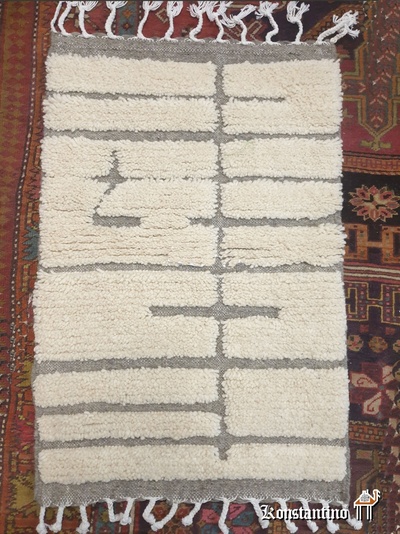 30703-K-No-M  Alfombra Marroquí 97x64 cms