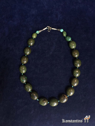 30963-H Collar de Turquesas Persa antiguas. (VENDIDO)