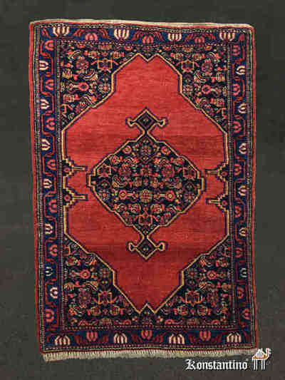 6777-Alf Seneh del norte de Persia, 1ºs S.XX, 82 x 54 cms