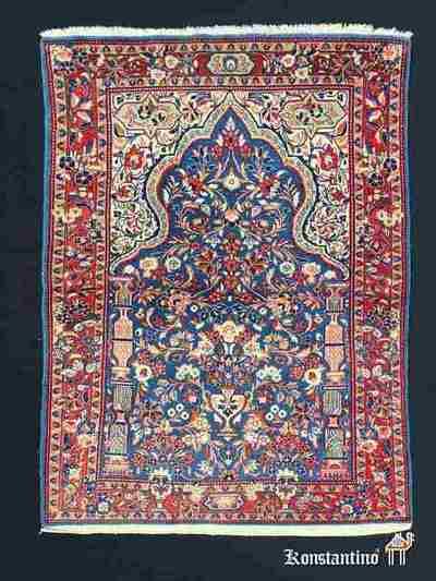 1963-Alf Alfombra semiantigua Goom, 163 x 102 cms