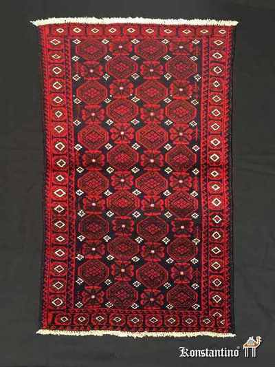 18993-Alf Alfombra Baluch Mashad, 157 x 85 cms