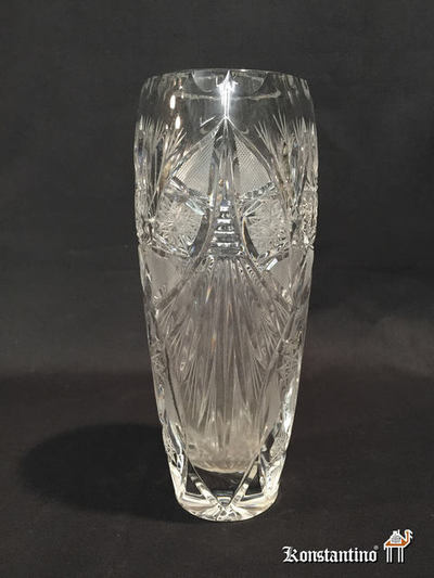42-C 20x8    Florero de cristal