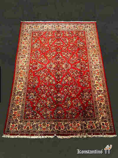 19342-Alf     279x190           Sarouk Floral very fine persa