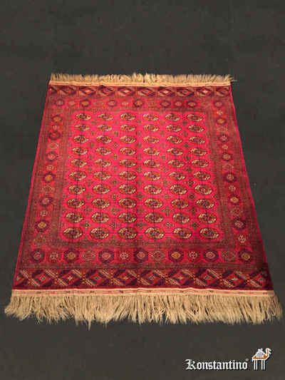 19056-Alf    2,06x1,97     Tekke Turkoman. Muy fino con maravillosas lanas y colores