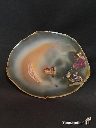 34-C  16x14 cms  Mineral de Brasil cortado y pulido