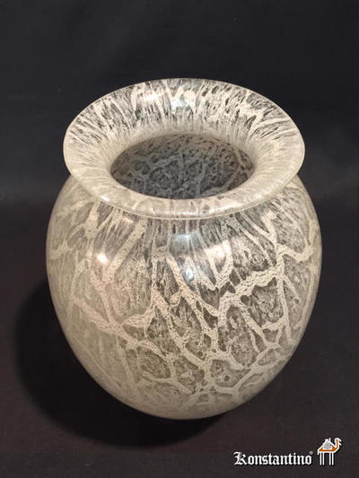 437-B-C  20cms   Cristal de Loetz del s.XIX