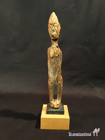 571-Afri  23x3    Figura de ancestor de la etnia Dogón en la actual Mali, pieza con edad