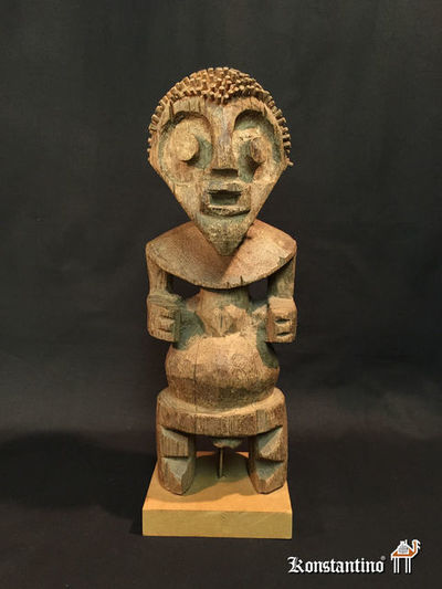 817-Afri  33x13  Escultura antigua de la Etnia Mambila (Nigeria)